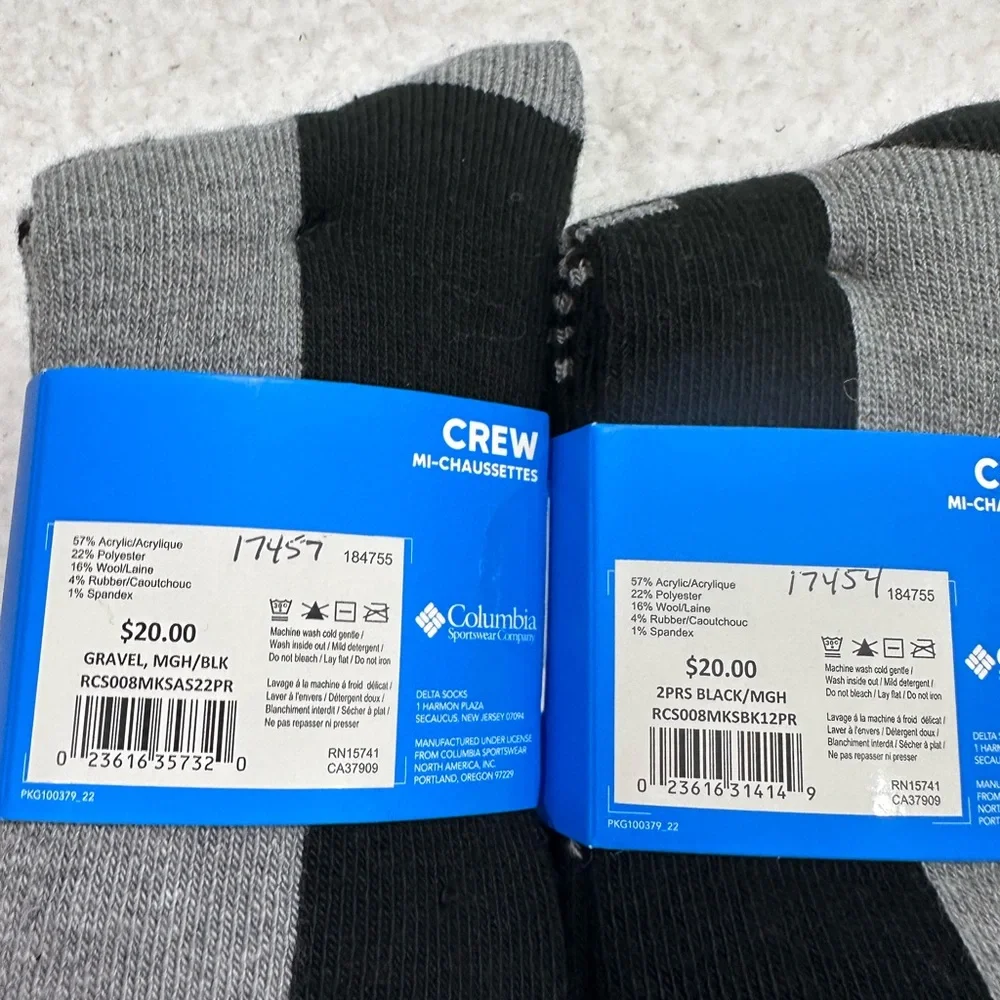 Men’s Columbia Wool Blend Socks
